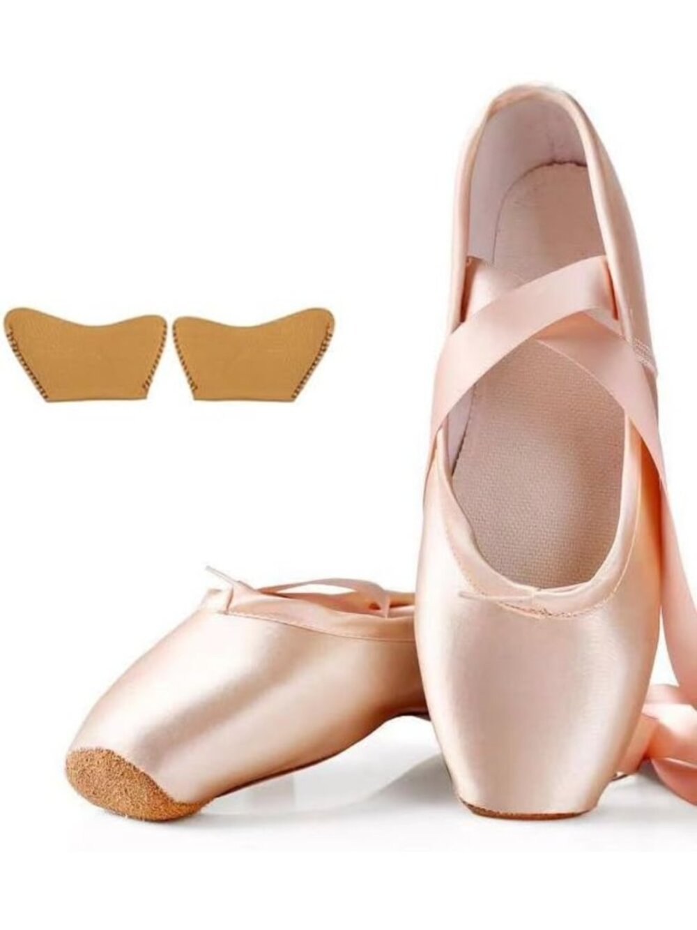 Elegant Satin Pointe Shoes for Women & Girls | Professional Ballet Dance Shoes